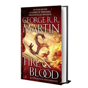 George R. R. Martin Fire & Blood (Hardback)